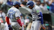 Guerrero, Springer sparks Blue Jays, who hit 5 HRs and cut Mariners' ALCS lead to 2