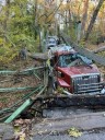 Septic Truck Collapses Bridge In Baltimore County, Leaves Twisted Wreckage Behind (DEVELOPING)