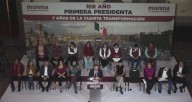 Morena conmemora el primer año de Sheinbaum como presidenta