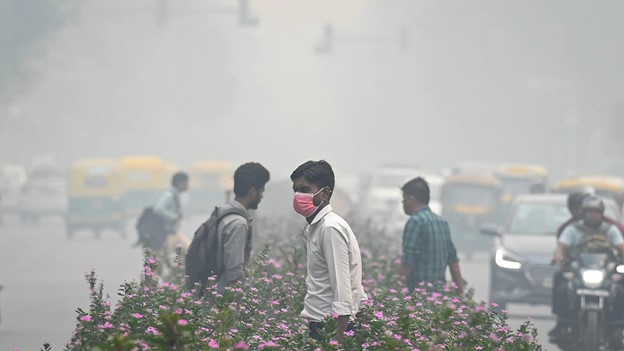 Delhi’s Air Quality Plummets on Diwali; 34 of 38 Stations in Red Zone