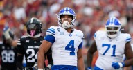 No. 11 BYU pulls away for 41-27 win over Cyclones and another 8