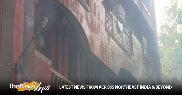 Massive fire breaks out at Brahmaputra Apartments in Delhi