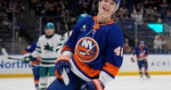 Islanders beat Sharks 4-3 for third straight win