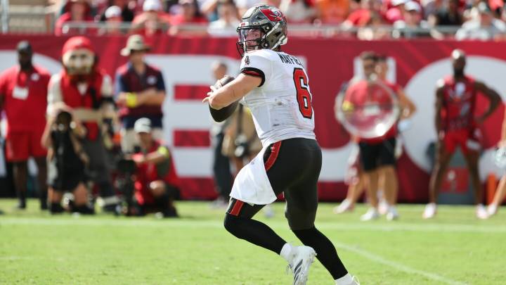Baker Mayfield fully participates in Buccaneers practice