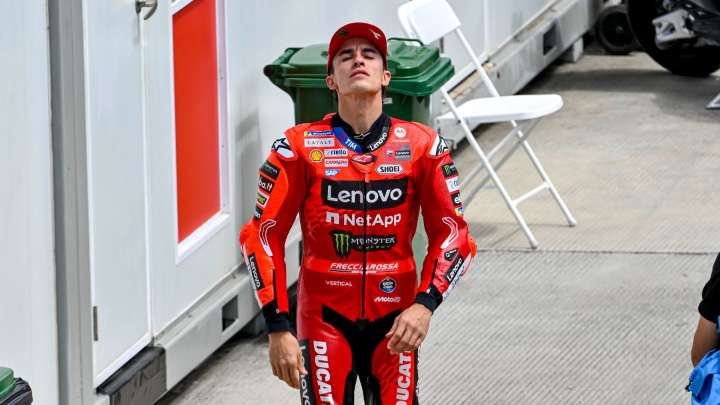 Primeras palabras de Marc Márquez tras la lesión: "Dentro de lo malo, ha salido barato"
