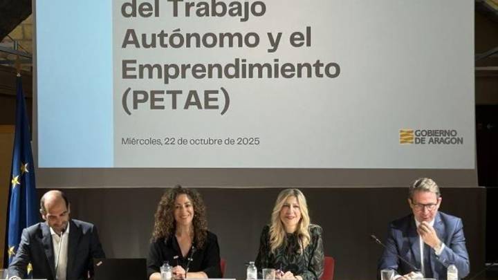 Aragón presenta un plan para autónomos y emprendedores: "Es una clave estratégica de la economía aragonesa"