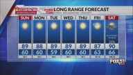 Saturday Night Forecast: Still Warm & Dry.
