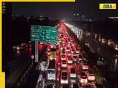 Massive traffic jam on Delhi-Kolkata highway, vehicles reportedly stuck for...