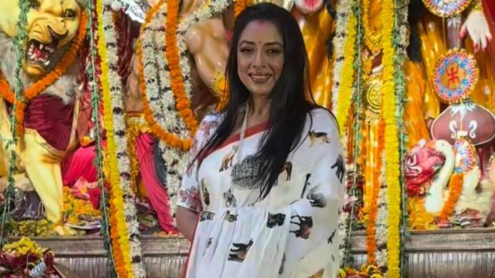 Rupali Ganguly’s unique Durga Puja look honours her love for animals