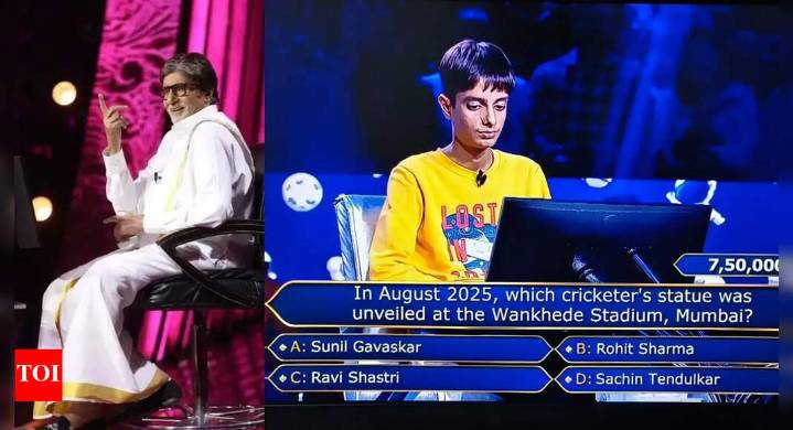 Knowing the answer to this cricket question would have earned you Rs 7.5 lakh on KBC