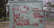 Porepunkah tragedy: Anti-police graffiti sparks concern