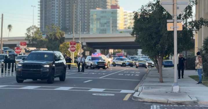 Shots fired outside of school board building: Tampa officials