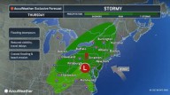 Thunderstorms, heavy rain, 50 mph winds to hit N.J. today. Latest Halloween forecast.