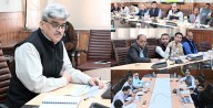 CS Led HPC Reviews Progress Of NABARD, RIDF Projects In J&K