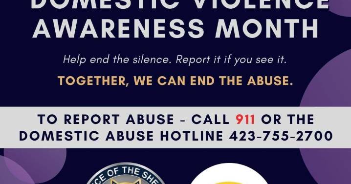 Hamilton County Sheriff’s Office recognizes Domestic Violence Awareness Month