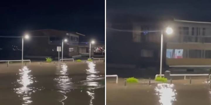 Restaurante empieza a flotar tras ser arrastrado por el río Tuxpan en Veracruz: video se vuelve viral
