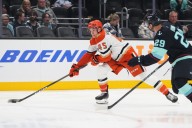 Bennett Sennecke scores, but Ducks fall to Kraken in season opener