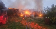 Vacant home on Coppers Creek Road in Clay City destroyed by fire