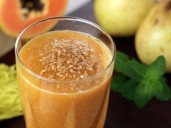 Cómo preparar jugo de papaya