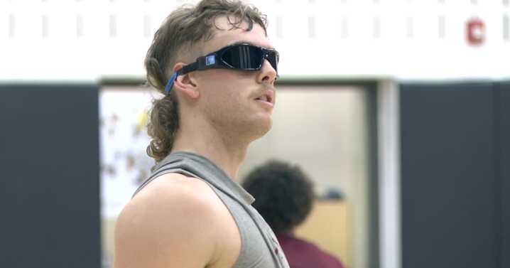 Shooting shades: What's behind the glasses Luke Travers was wearing during Cavs' practice