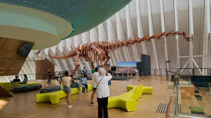 El mayor dinosaurio del mundo está en Valencia