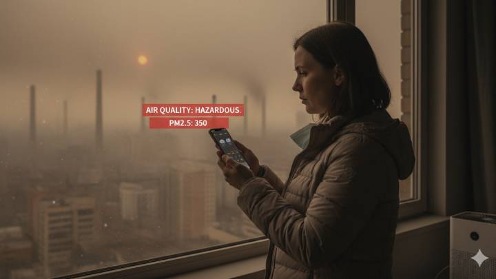 Pollution check: Top 5 AQI monitoring apps in India for winter 2025 on iPhone, Android