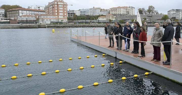 Inaugurada la plataforma náutica de O Parrote en La Coruña