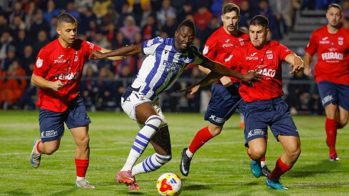 El Negreira no se lo puso fácil a la Real Sociedad en la Copa (0