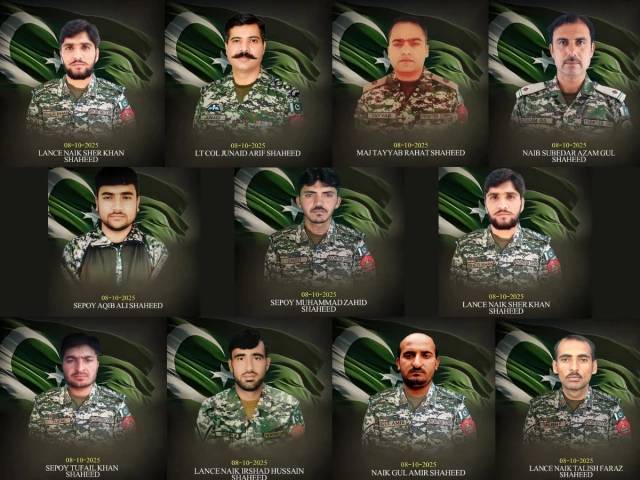11 Pakistan Army soldiers martyred in Orakzai operation, K