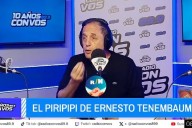Tenembaum: "Santilli va, viene, no sabe donde ponerse y finalmente apoya todo, es un cínico, un chanta y un hipócrita"