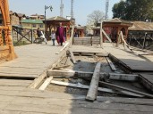 Habba Kadal pedestrian bridge falls into disrepair
