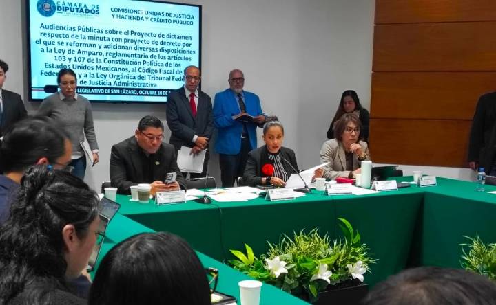 Realizan primera audiencia pública para analizar Ley de Amparo