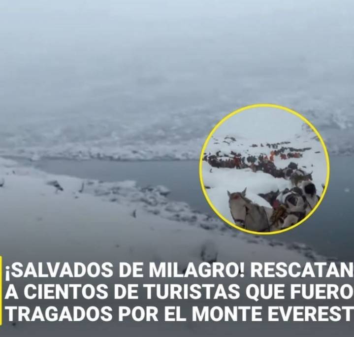 «Milagroso Rescate en el Everest: Cientos de Excursionistas Logran Salir con Vida de la Tormenta del Siglo»