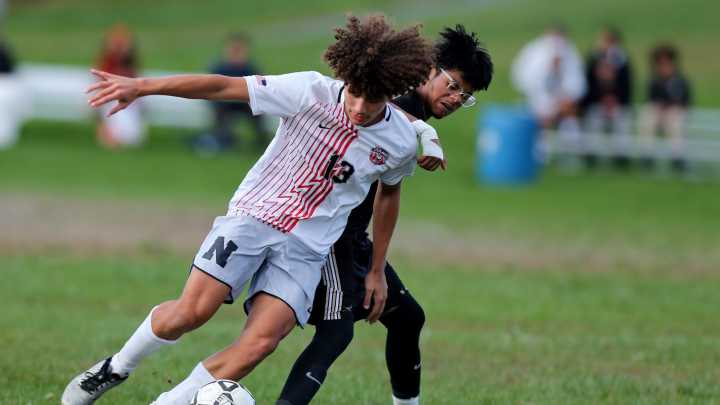 Photos of Narragansett and Davies boys soccer from October 15