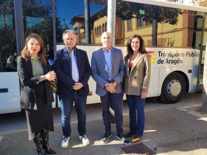 Aragón refuerza el transporte con 17 líneas nuevas y conexiones directas a Zaragoza