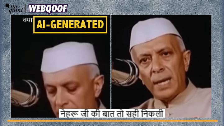 Is This an Old Clip of Nehru Warning Public Against Communal Politics? No!