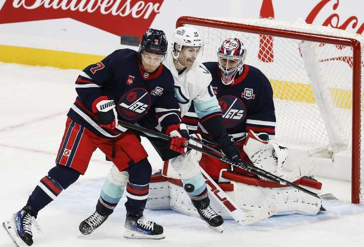 Daccord posts shutout, Seattle Kraken blank Winnipeg Jets 3