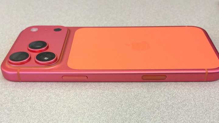 Color us surprised: iPhone 17 Pro users say their Cosmic Orange phone is turning pink