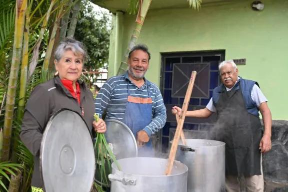 Espeso y generoso jopará, el gusto de compartir y salir adelante en comunidad 