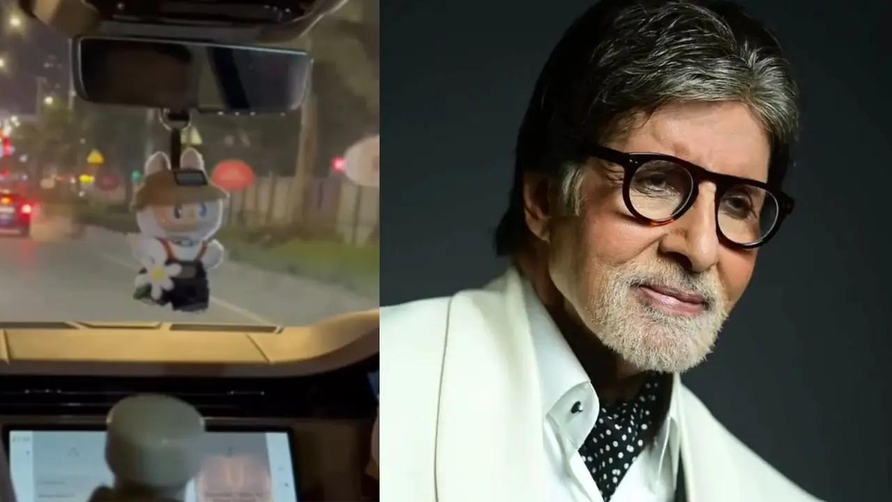 Amitabh Bachchan is late to the 'labubu craze' party: Big B’s new car buddy wins over the Internet