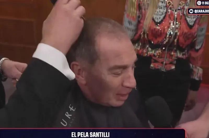 VIDEO. Santilli cumplió su promesa y se rapó la cabeza tras el triunfo en Buenos Aires