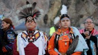 Sunrise gathering at Alcatraz Island honors Indigenous Peoples Day