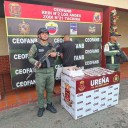 Ocultaron droga en una torta de cumpleaños