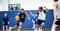 What AJ Dybantsa told Jimmer Fredette about playing for Kevin Young and experiencing fame at a young age