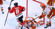 Donato scores in OT, Blackhawks edge Ducks 2-1 in Quenneville's return to Chicago