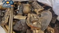 La Policía recupera más de una tonelada de objetos robados en el Cementerio de Zaragoza