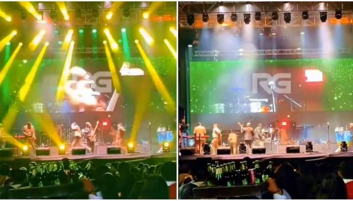 VIDEO del momento: Famosa banda de cumbia peruana es baleada en pleno concierto