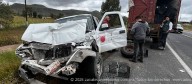 FALLA MECÁNICA PROVOCA ACCIDENTE CARRETERO