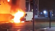 Incendian la camioneta ligada al tiroteo contra la Oficina Judicial