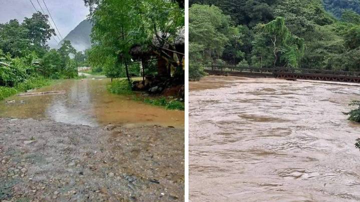 Cinco municipios de la Sierra Negra mantienen caminos dañados tras las intensas lluvias